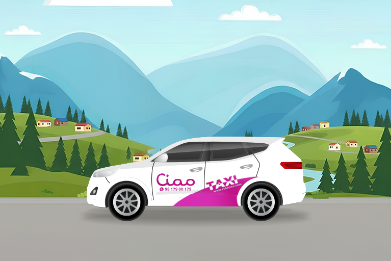 Scenic Indian road trip with Ciao Cabs through mountains, deserts and coastal highways